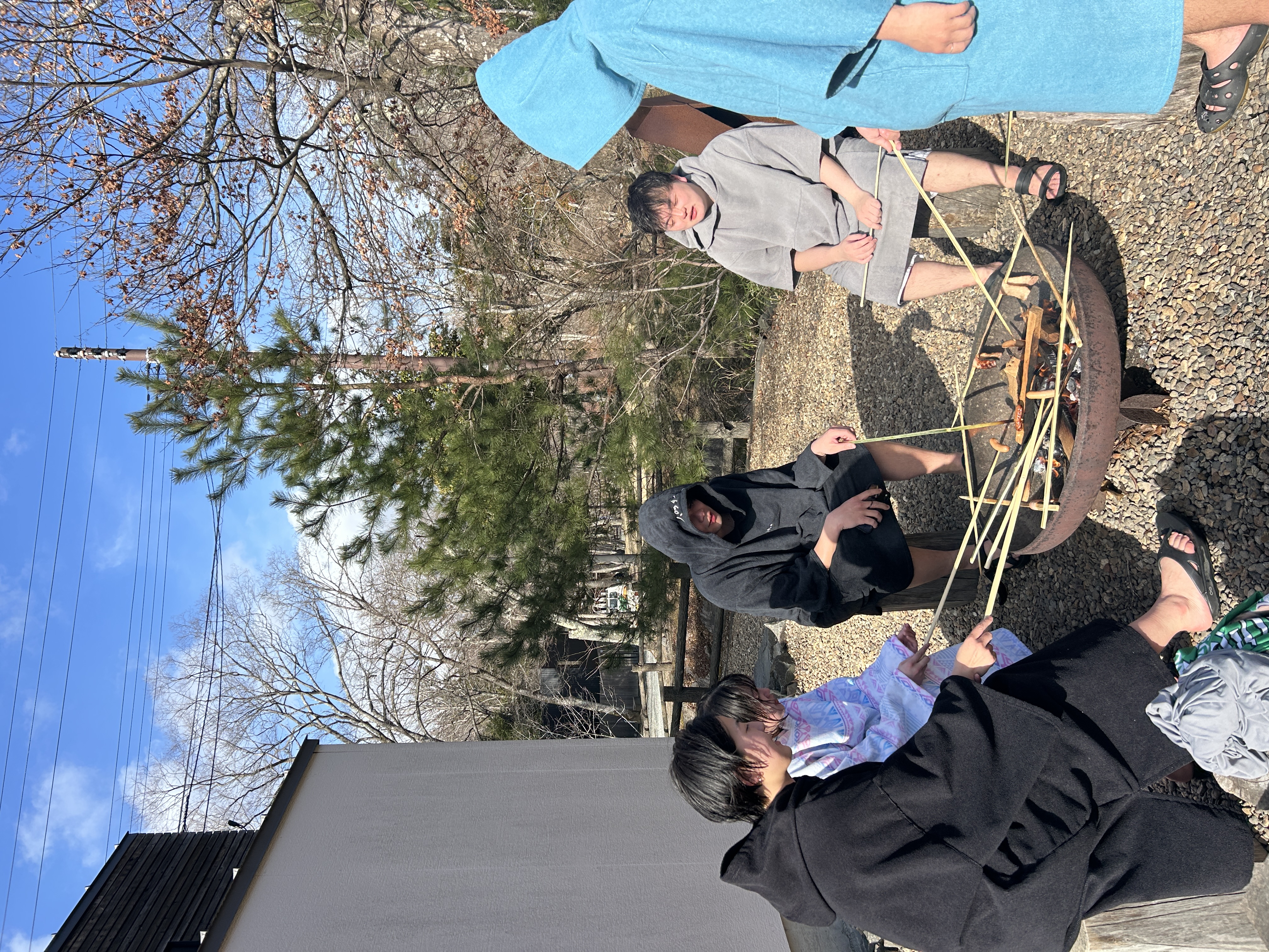 焚き火BBQポンチョ仲間